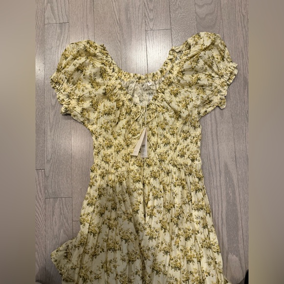 DÔEN Ashlynn Floral Cotton Midi-Dress - Picture 2 of 7